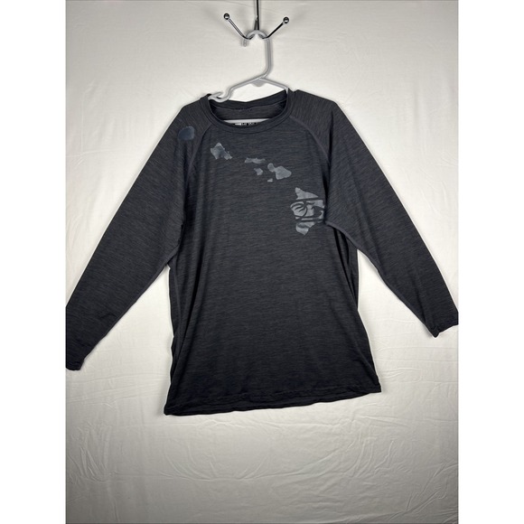 Rashguard Other - Honolua Hawaii Rash Guard Kids XL Gray SPF 20 Long Sleeve Surf Beach Shirt Youth